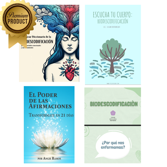 Colección 13 Libros Maestros de Biodescodificación y Sanación Emocional