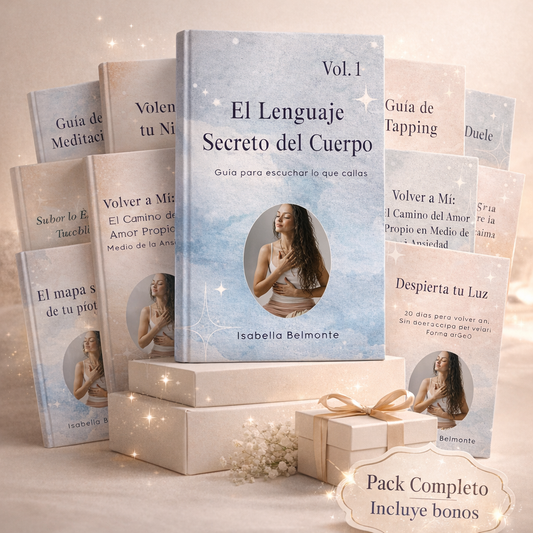 El Lenguaje Secreto del Cuerpo , Biodescodificación +  10 LIBROS EXTRAS + REGALOS SORPRESAS